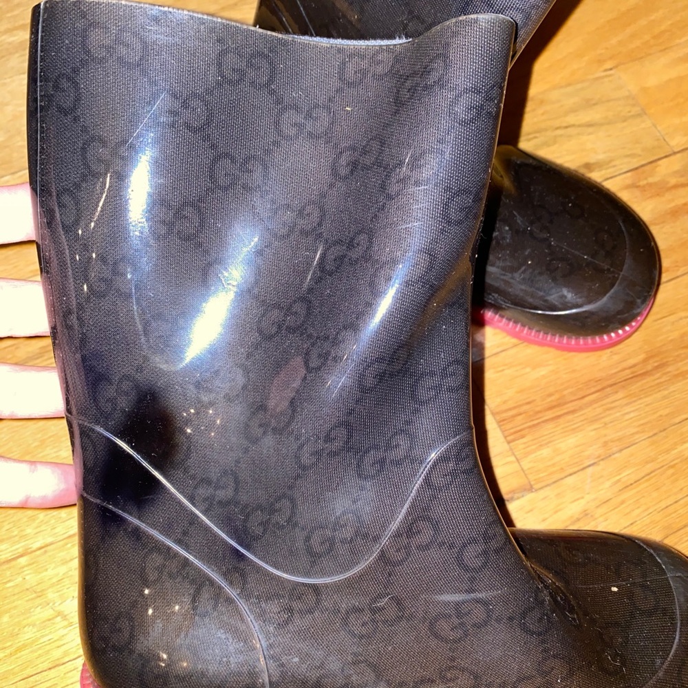 Gucci Kids Rain Boot